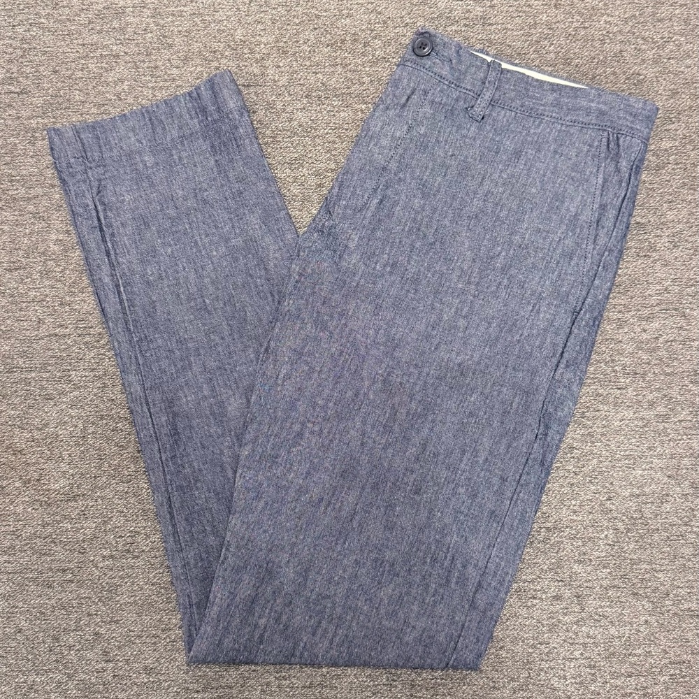 J.Crew Men’s 484 Slim Fit Stretch
Chambray Pants